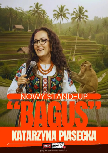 Grójec Wydarzenie Stand-up Nowy program stand-up "BAGUS"