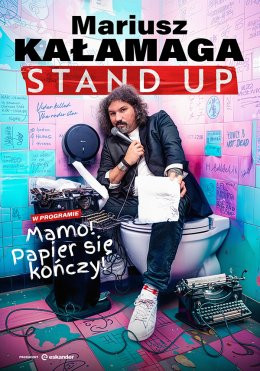 Grójec Wydarzenie Stand-up Mariusz Kałamaga - Mamo! Papier się kończy!